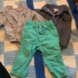 2 bodysuits with match pants